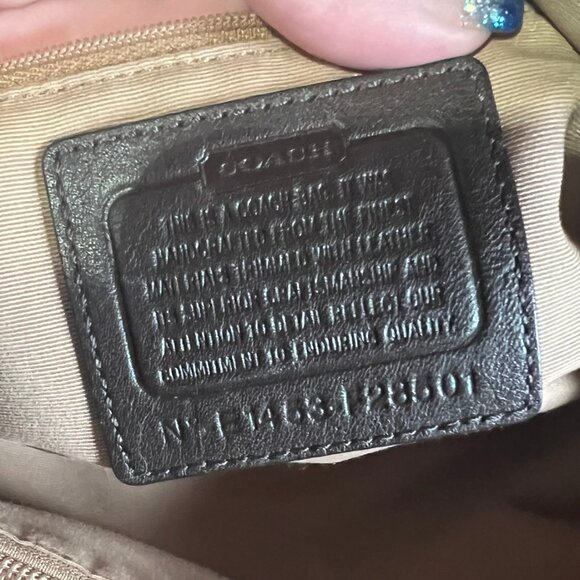 Black Coach Mollie Tote Bag Model 1671 - Picture 9 of 9